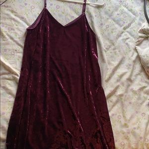 Velvet dress